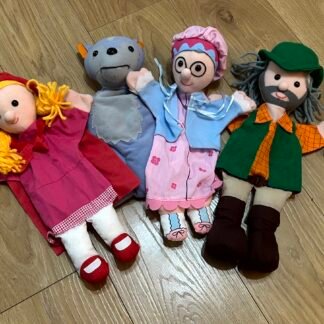 Boots Little Red Riding Hood Hand Puppets Set